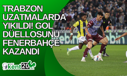 Trabzon uzatmalarda yıkıldı! Gol düellosunu Fenerbahçe kazandı