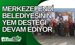 Merkezefendi Belediyesinin yem desteği devam ediyor