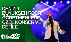 Denizli Büyükşehirden öğretmenlere özel konser ve defile