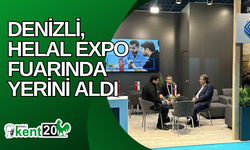 Denizli, Helal Expo Fuarında yerini aldı