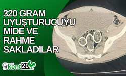 320 gram uyuşturucuyu mide ve rahme sakladılar