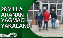 28 yılla aranan yağmacı yakalandı