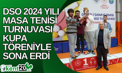 DSO 2024 YILI MASA TENİSİ TURNUVASI KUPA TÖRENİYLE SONA ERDİ