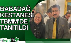 Babadağ Kestanesi TBMM’de tanıtıldı