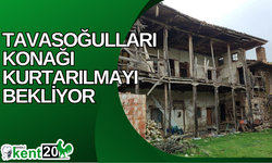 Tavasoğulları Konağı kurtarılmayı bekliyor