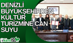 Denizli Büyükşehirden kültür turizmine can suyu