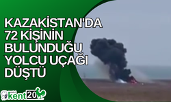 Kazakistan'da 72 kişinin bulunduğu yolcu uçağı düştü