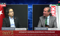 "CHP Denizli İl Başkanı Ali Osman Horzum, Kent 20 TV Canlı Yayınında 2024-2025 Dönemini Değerlendirdi"