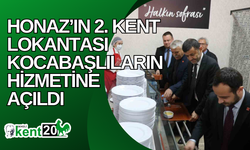 Honaz’ın 2. Kent Lokantası Kocabaşlıların hizmetine açıldı