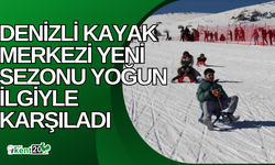 Denizli Kayak Merkezi yeni sezonu yoğun ilgiyle karşıladı