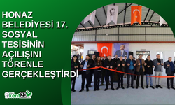 Honaz Belediyesi 17. sosyal tesisinin açılışını törenle gerçekleştirdi