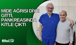 Mide ağrısı diye gitti, pankreasında kitle çıktı