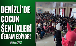 Denizli Büyükşehir’in çocuk şenlikleri devam ediyor