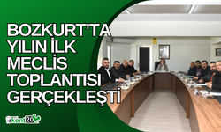 Bozkurt’ta yılın ilk meclis toplantısı gerçekleşti