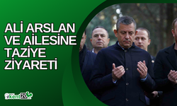 Ali Arslan ve ailesine taziye ziyareti