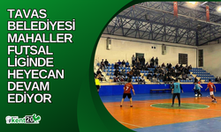 "Tavas Belediyesi Mahalleler Ligi Futsal Turnuvası Heyecanı Sürüyor!"