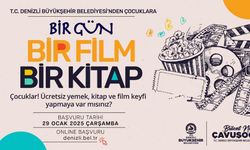 ‘Bir Gün, Bir Film, Bir Kitap’ projesi başvuruları başladı