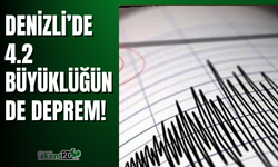 Denizli’de 4.2 Büyüklüğünde Deprem!