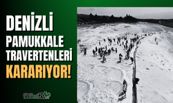 Kuraklık ve denetimsiz jeotermal su kullanımı beyaz cennet Pamukkale’yi karartıyor