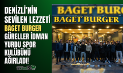 Baget Burger'den büyük jest! İdman Yurdu'nu ağırladı!