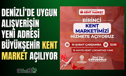 Denizli’de uygun alışverişin yeni adresi Büyükşehir Kent Market açılıyor