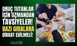 Ramazan ayında tatlı ve sıvı tüketimine dikkat edilmeli