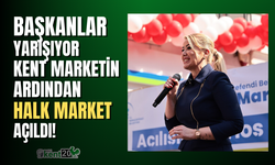 Denizli'de başkanlar açılışta yarışıyor! 2. Kent Market açıldı!