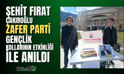 Zafer Partisi Denizli İl Başkanlığı Şehit Fırat Yılmaz Çakıroğlu'nu unutmadı!