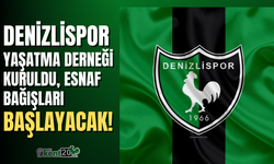 Denizlispor Yaşatma Derneği Kuruldu, esnaf bağışları başlayacak!