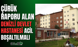 Denizli Devlet Hastanesi önünde depremin yıldönümüne özel eylem!