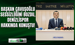 Başkan Çavuşoğlu sessizliiğini bozdu, Denizlispor hakkında konuştu!