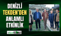 Denizli Tekden’den anlamlı etkinlik