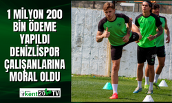 1 milyon 200 bin ödeme yapıldı Denizlispor çalışanlarına moral oldu