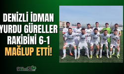 Denizli İdman Yurdu Güreller rakibini 6-1 mağlup etti!