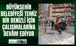 Büyükşehir Belediyesi temiz bir Denizli için çalışmalarına devam ediyor