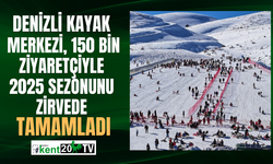 Denizli Kayak Merkezi, 150 bin ziyaretçiyle 2025 sezonunu zirvede tamamladı