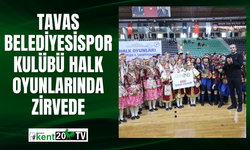 Tavas Belediyesispor Kulübü halk oyunlarında zirvede