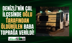 Oğlu tarafından kafası ezilerek öldürülen baba toprağa verildi