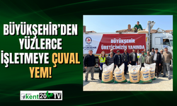 Denizli Büyükşehir 298 işletmeye bin 25 çuval yem dağıttı