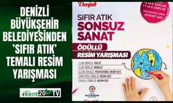 Denizli Büyükşehir Belediyesinden ’Sıfır Atık’ temalı resim yarışması