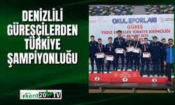 Denizlili güreşçilerden Türkiye Şampiyonluğu