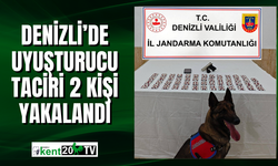 Denizli’de uyuşturucu taciri 2 kişi yakalandı