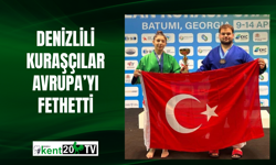 Denizlili kuraşçılar Avrupa’yı fethetti