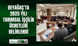 Beyağaç’ta 2025 yılı tarımsal işçilik ücretleri belirlendi