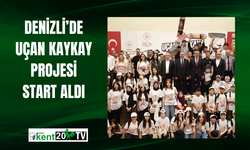 Denizli’de Uçan Kaykay projesi start aldı