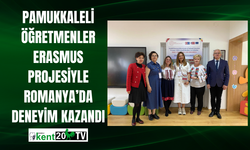Pamukkaleli Öğretmenler Erasmus Projesiyle Romanya’da Deneyim Kazandı