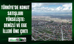 Türkiye'de Konut Satışları Yükselişte: Denizli ve Ege İlleri Öne Çıktı
