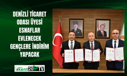 Denizli Ticaret Odası üyesi esnaflar evlenecek gençlere indirim yapacak