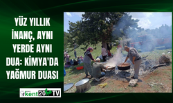 Yüz Yıllık İnanç, Aynı Yerde Aynı Dua: Kimya'da Yağmur Duası