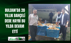 Buldan’da 20 yıllık Bahçeli Dede hayrı bu yılda devam etti